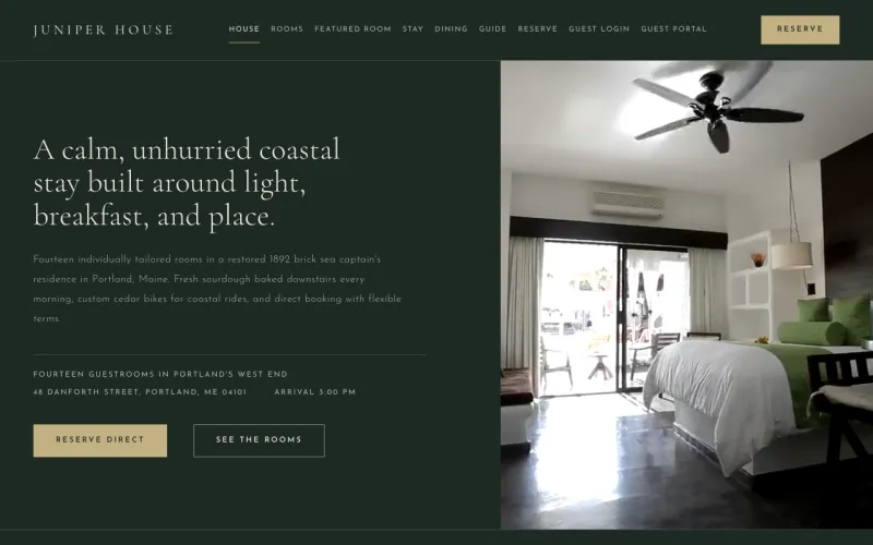 B&B & Hospitality in the Cypress style